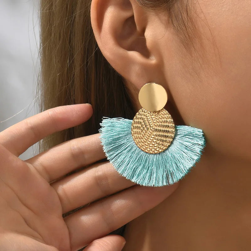 Pendientes Abanico