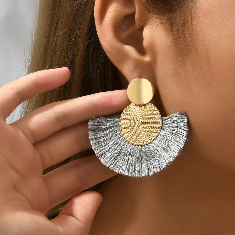Pendientes Abanico