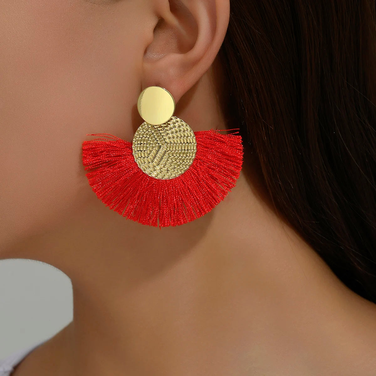 Pendientes Abanico