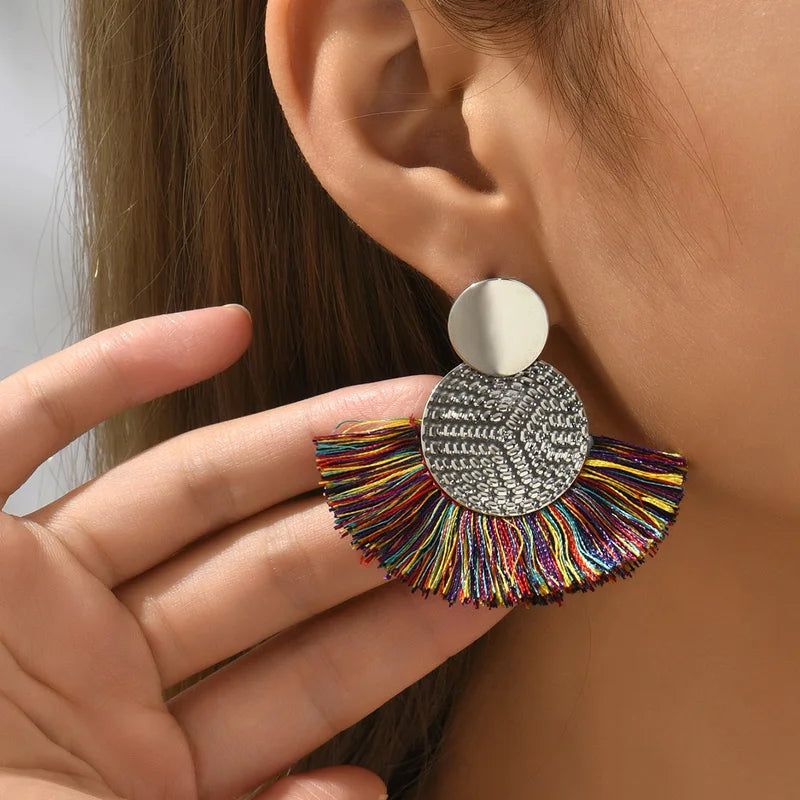 Pendientes Abanico