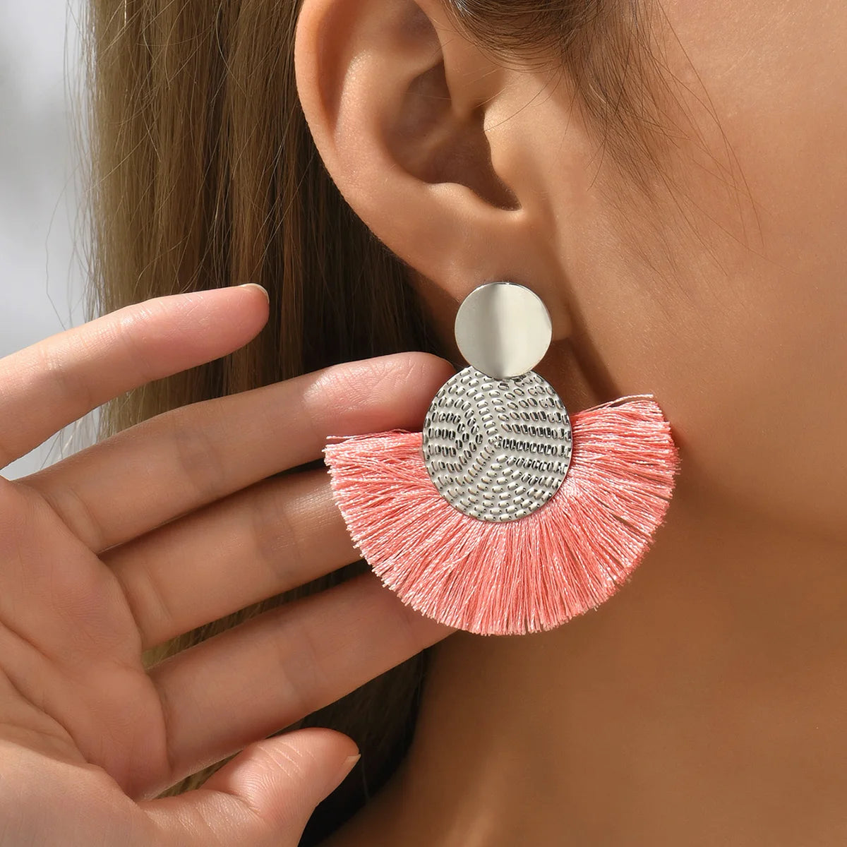 Pendientes Abanico