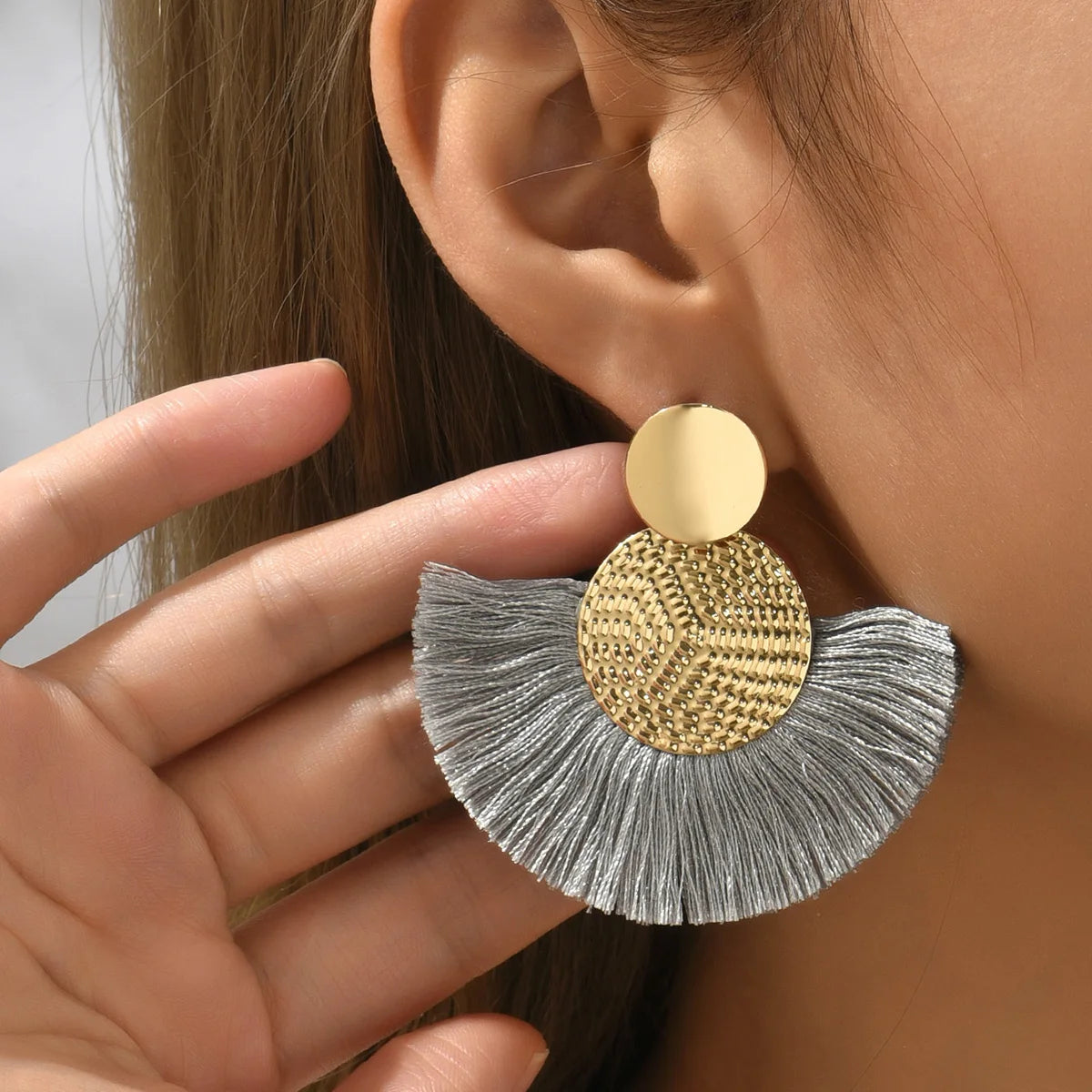 Pendientes Abanico
