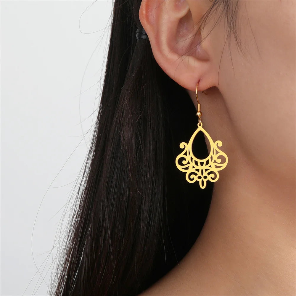 Pendientes Casablanca