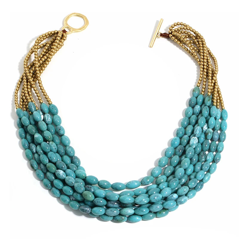 Collar Mar Turquesa