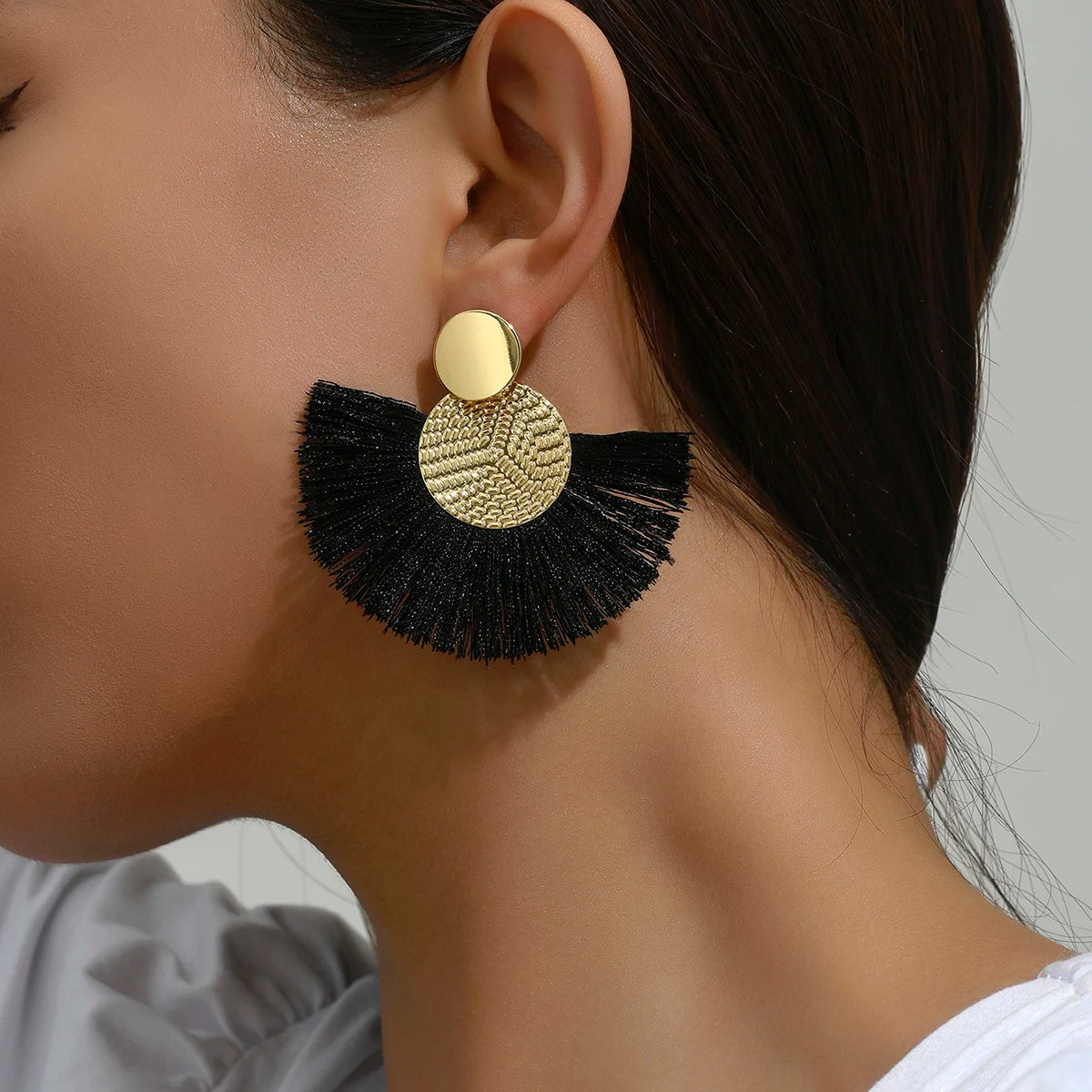 Pendientes Abanico